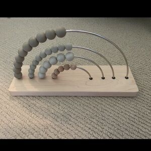 Neutral rainbow abacus
